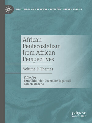 cover image of African Pentecostalism from African Perspectives